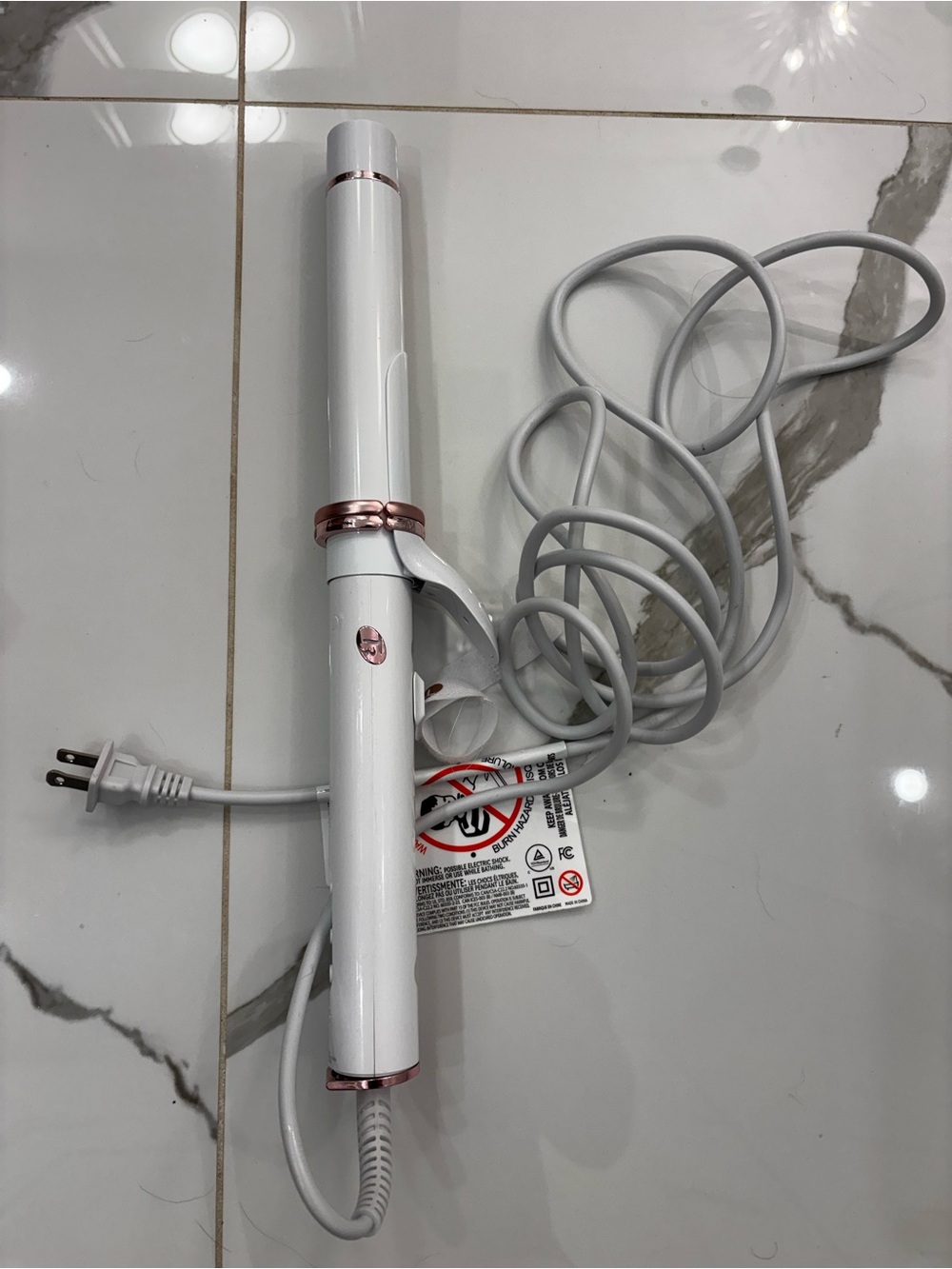 T3 automatic curlwrap curling iron 1.25 inch barrel